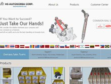 Tablet Screenshot of hsautokorea.com